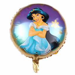 Foil Balloon - Round - Princess Jasmine